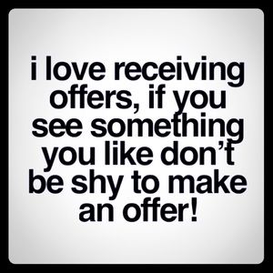 All Reasonable Offers Considered!